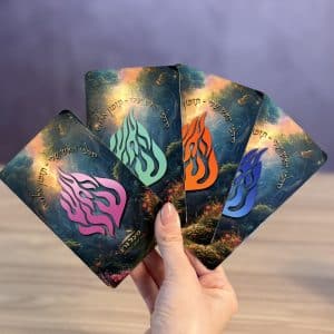 קלפי "האש שלי - תזמון אלוקי" מבית מיכל גרין