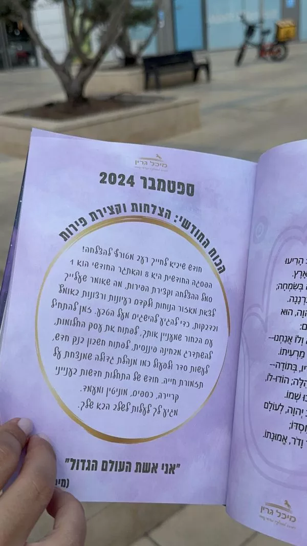 ⁦השילוב המנצח: יומן נומרולוגי שנתי וקלפי מסר "מזמנת ניסים לחיי"⁩ – תמונה ⁦14⁩