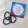⁦צמיד טורמלין שחורה להגנה וסילוק אנרגיות שליליות⁩ – תמונה ⁦2⁩