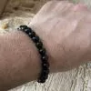 ⁦צמיד טורמלין שחורה להגנה וסילוק אנרגיות שליליות⁩ – תמונה ⁦3⁩