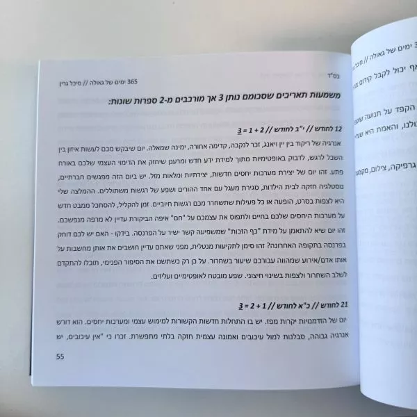 ⁦הנמכר ביותר! ספר ״365 ימים של גאולה״ מבית מיכל גרין⁩ – תמונה ⁦10⁩