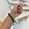 ⁦צמיד טורמלין שחורה להגנה וסילוק אנרגיות שליליות⁩ – תמונה ⁦5⁩