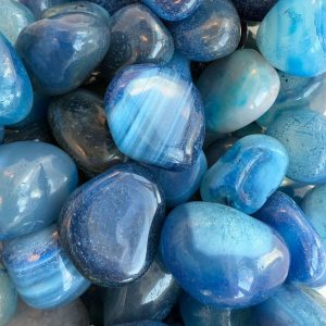 קריסטל אגת כחול לחיזוק הביטוי האישי - לארג'