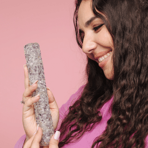 מזוזת שמירה והגנה מקריסטלים בעבודת יד (L)