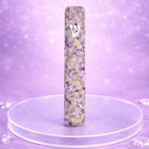 מזוזת שמירה והגנה מקריסטלים בעבודת יד (L)