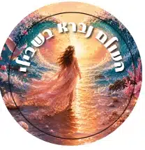 מדבקה עם משפט דגל של מיכל גרין